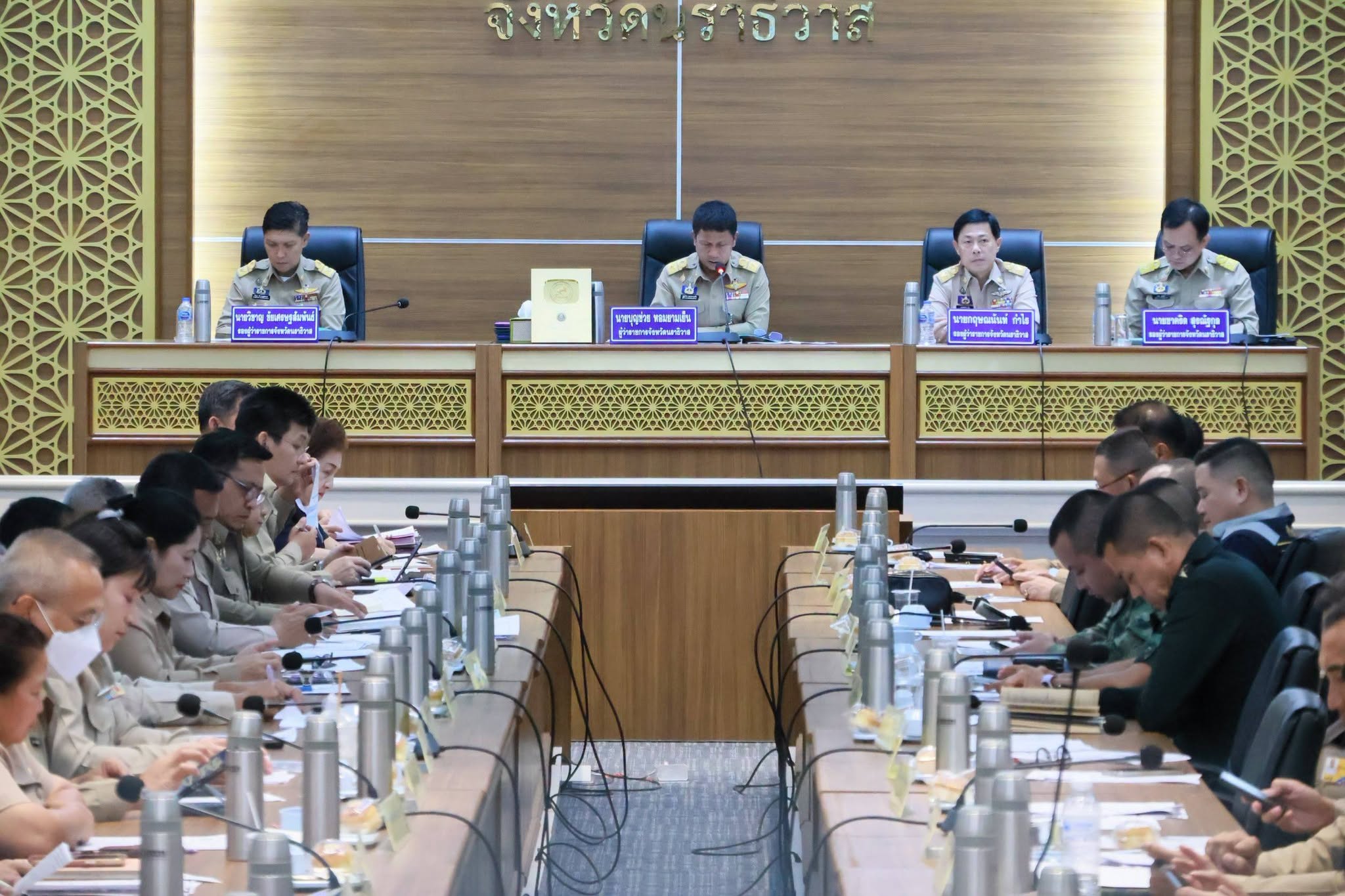 พช.นราธิวาส ร่วมประชุมคณะกรมการจังหวัด ประจำเดือนกรกฎาคม 2569 บูรณาการขับเคลื่อนวาระสำคัญ พร้อมรายงานผลคัดสรร OTOP สู่ที่ประชุม